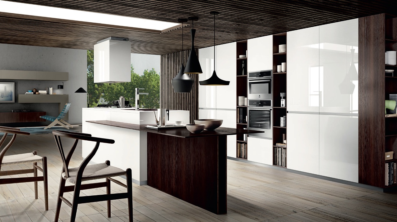 Кухня Mood art.GREEN_IN_THE_CITY от магазина Piramida Interiors