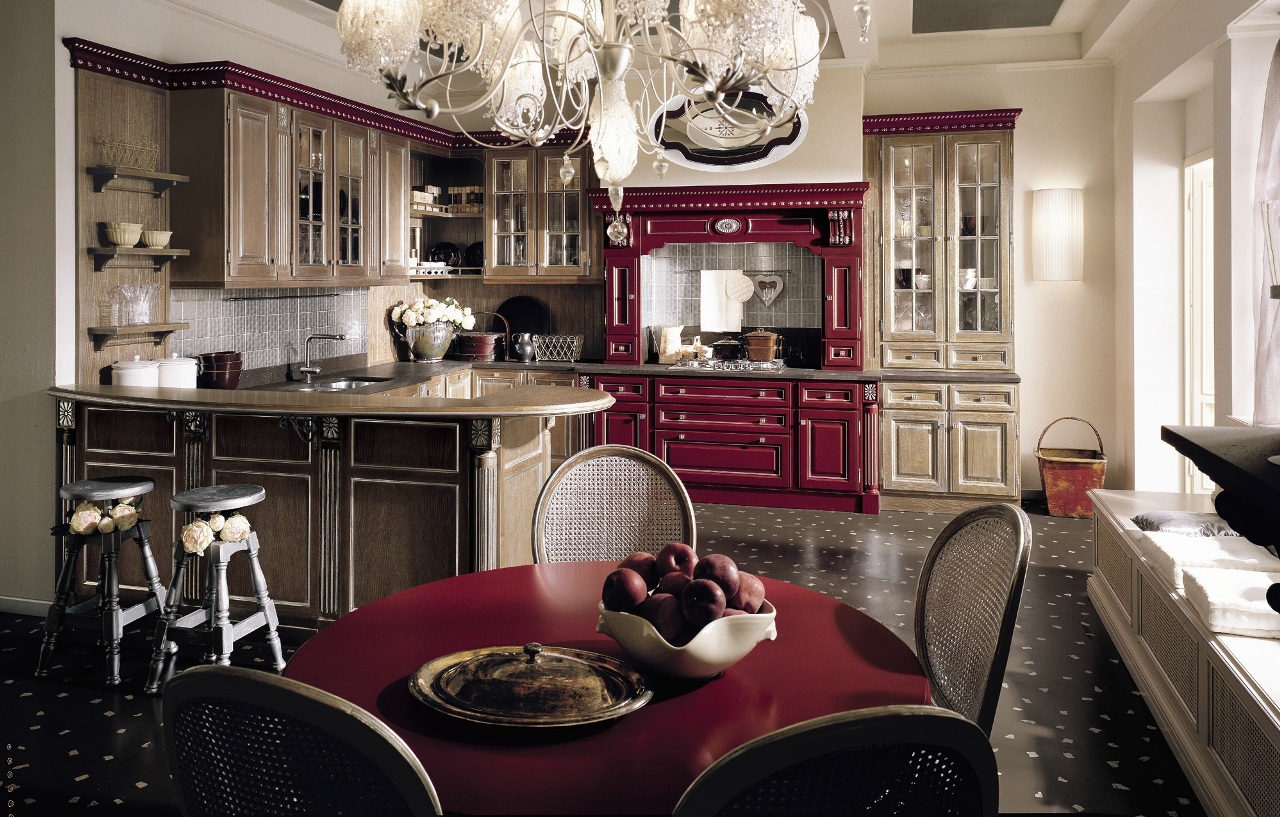 Кухня Tentazioni art.RED_ROSE от магазина Piramida Interiors