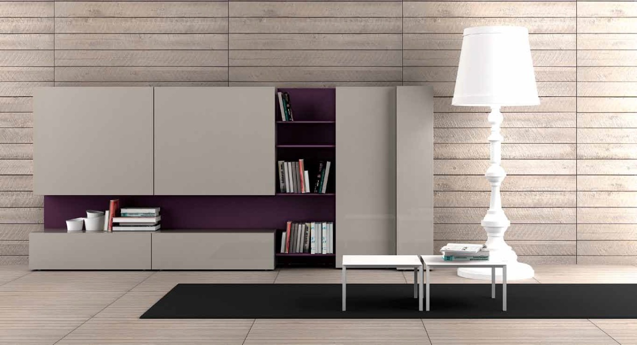 Стенка Sketchbook Spazio Day art.M210 от магазина Piramida Interiors