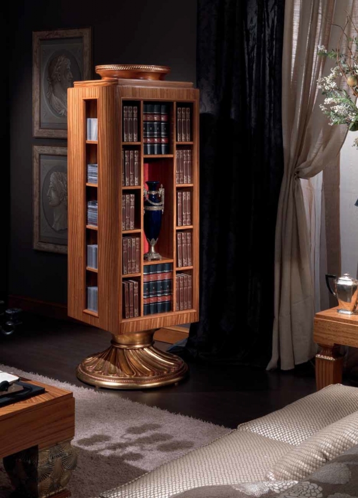 Книжный шкаф Aston art.3484 от магазина Piramida Interiors