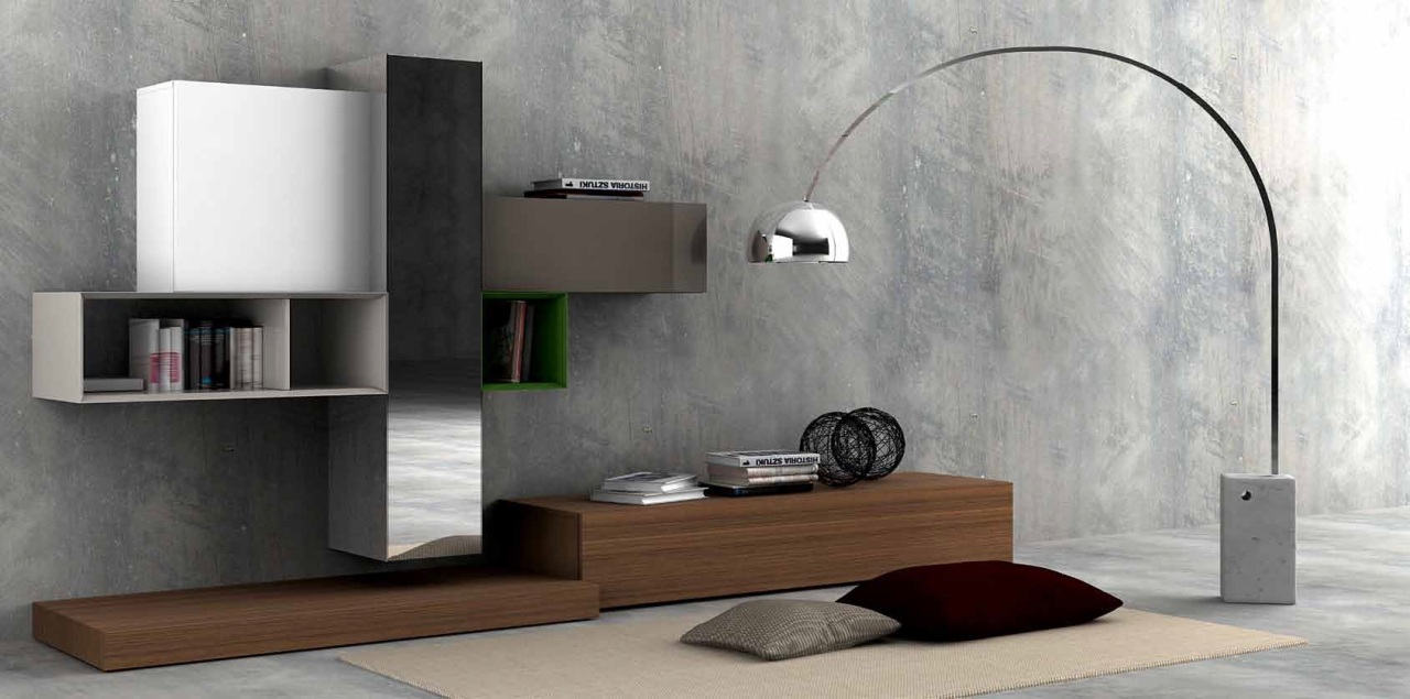 Стенка Sketchbook Spazio Day art.M211 от магазина Piramida Interiors