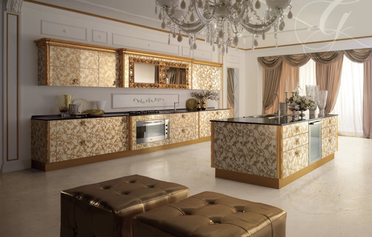 Кухня Luxury art.MAJESTIC_ORO_1 от магазина Piramida Interiors
