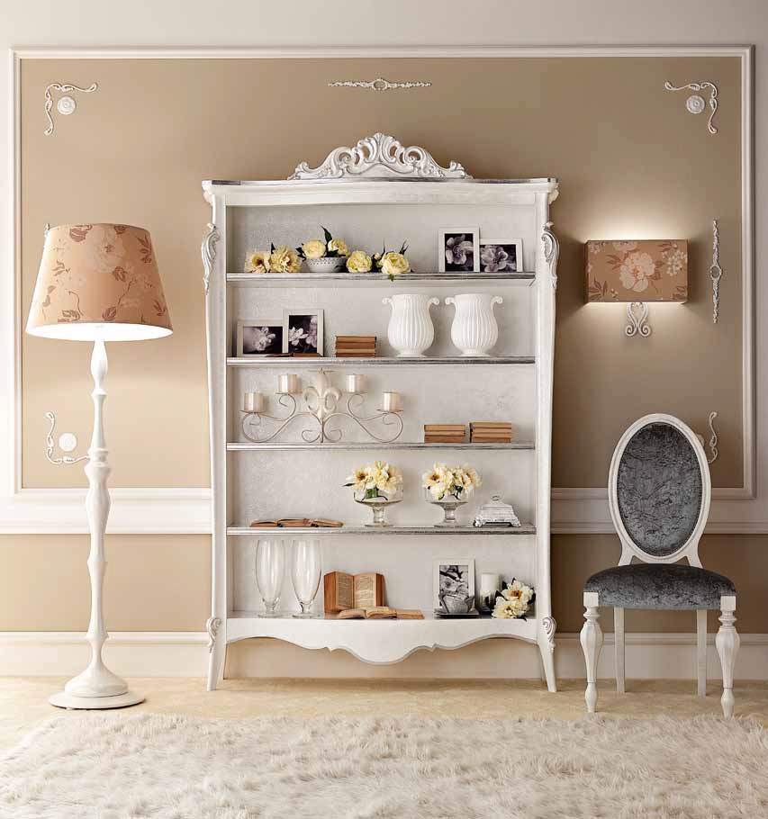 Книжный шкаф Glamour Collection art.5057 от магазина Piramida Interiors