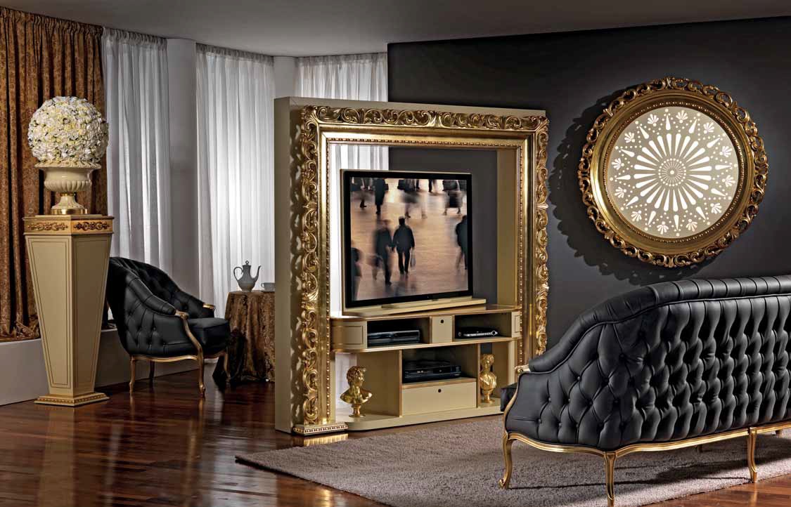 Стойка для TV Entertaining Concept art.REVOLVING-H.C._BAROQUE от магазина Piramida Interiors