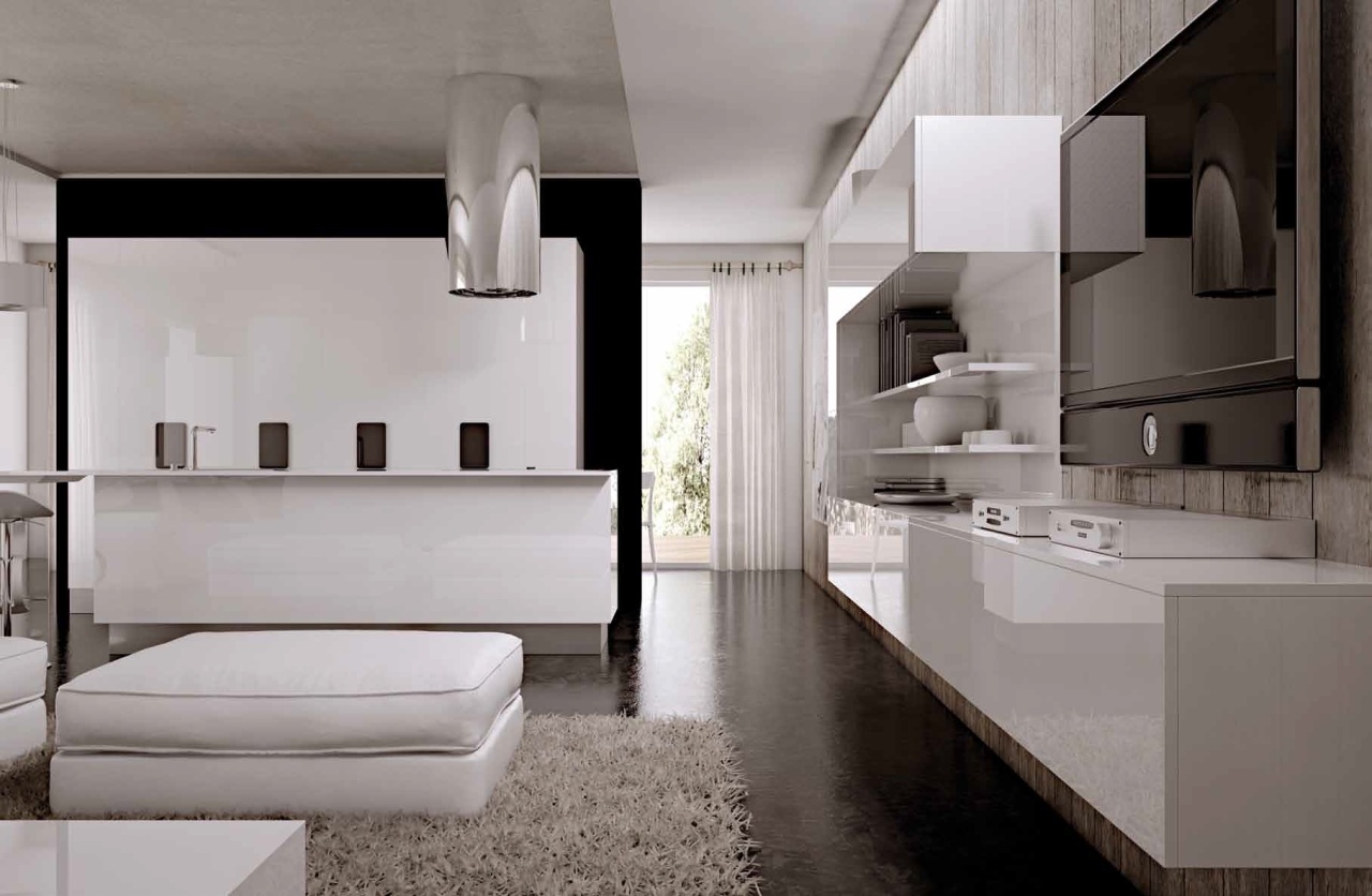 Кухня Emporio art.SOLOBIANCO_04 от магазина Piramida Interiors