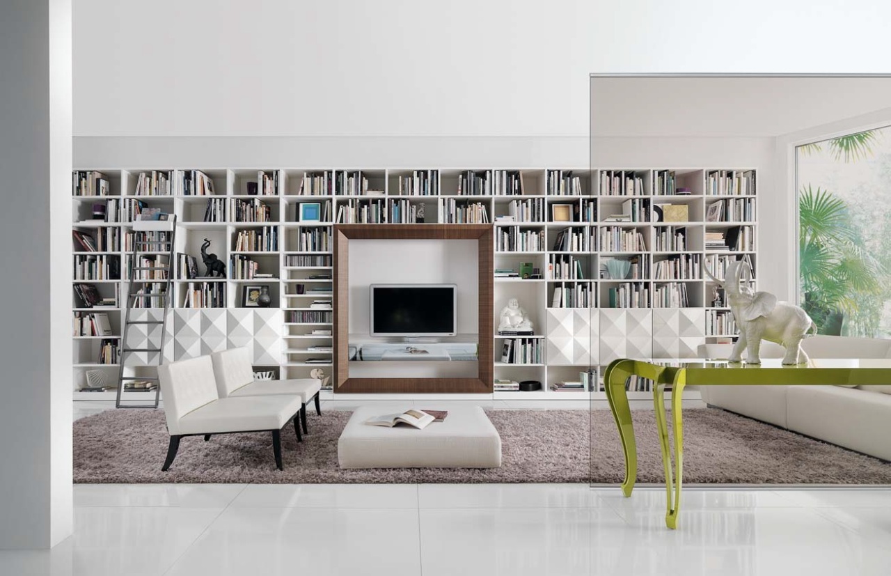 Книжный шкаф Concerto art.01 от магазина Piramida Interiors