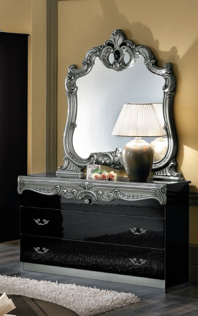 Комод Barocco Black art.098CMS.01NE от магазина Piramida Interiors