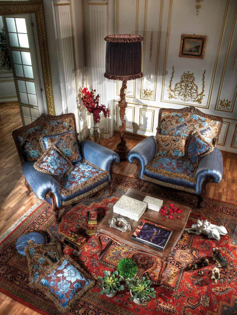 Кресло Bluemoon art.GD2501 от магазина Piramida Interiors