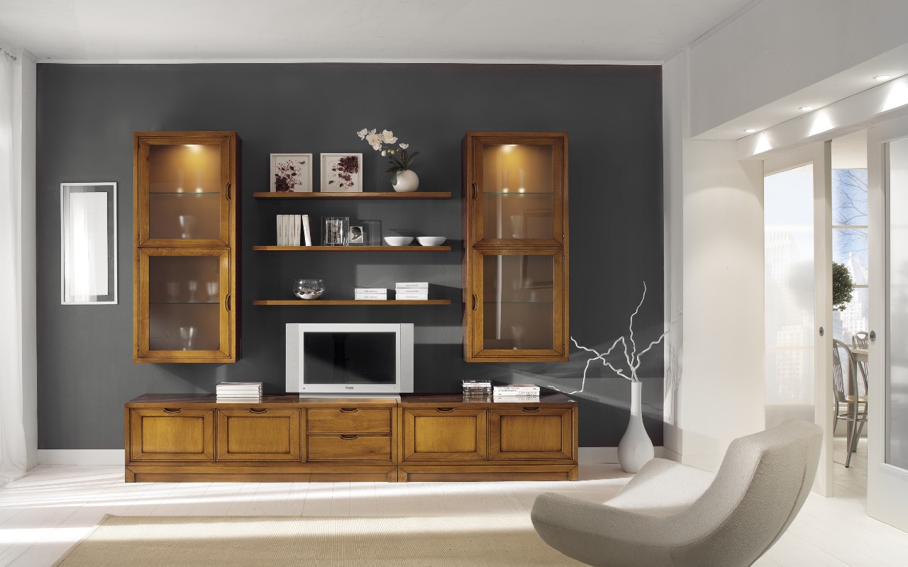 Стенка Sensazioni art.COMPONOBILE_E от магазина Piramida Interiors