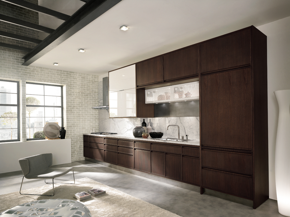 Кухня Timeline art.DOOR_WITH_INTEGRATED_HANDLE_5 от магазина Piramida Interiors