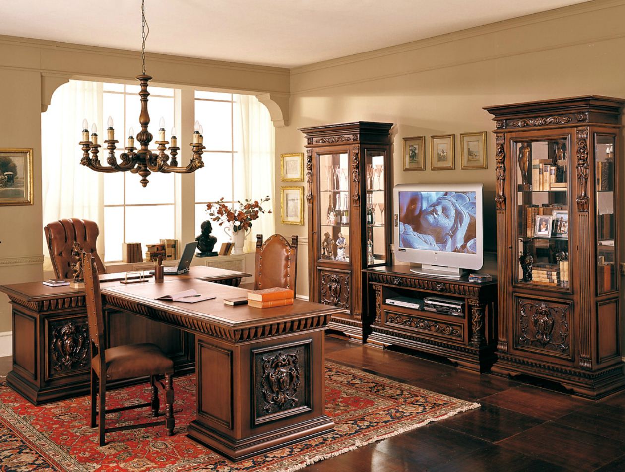 Письменный стол Firenze art.FI/ST/PP от магазина Piramida Interiors