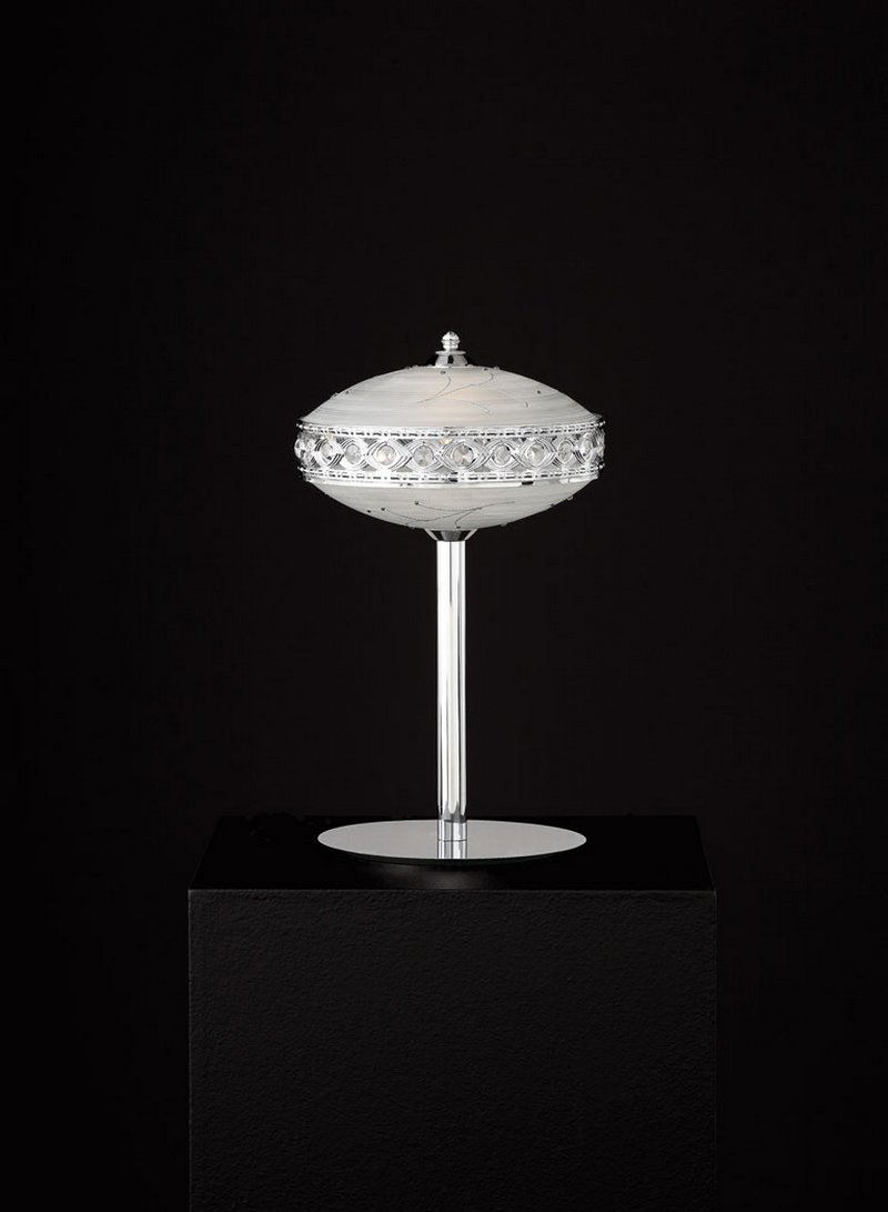 Лампа настольная Crystal art.472/LT_CR от магазина Piramida Interiors