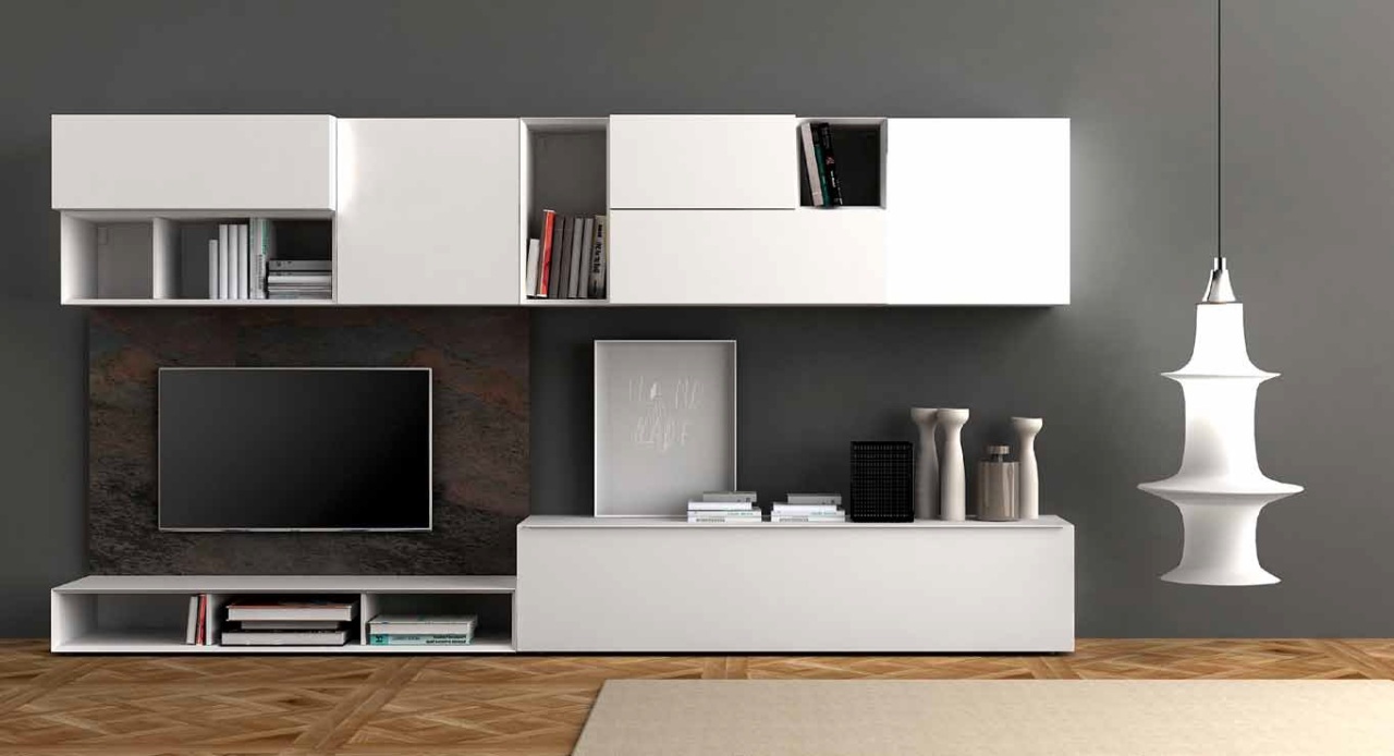 Стенка Sketchbook Spazio Day art.M212 от магазина Piramida Interiors