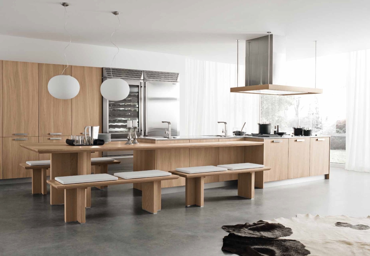 Кухня Modern art.LOOP_OAK_2 от магазина Piramida Interiors