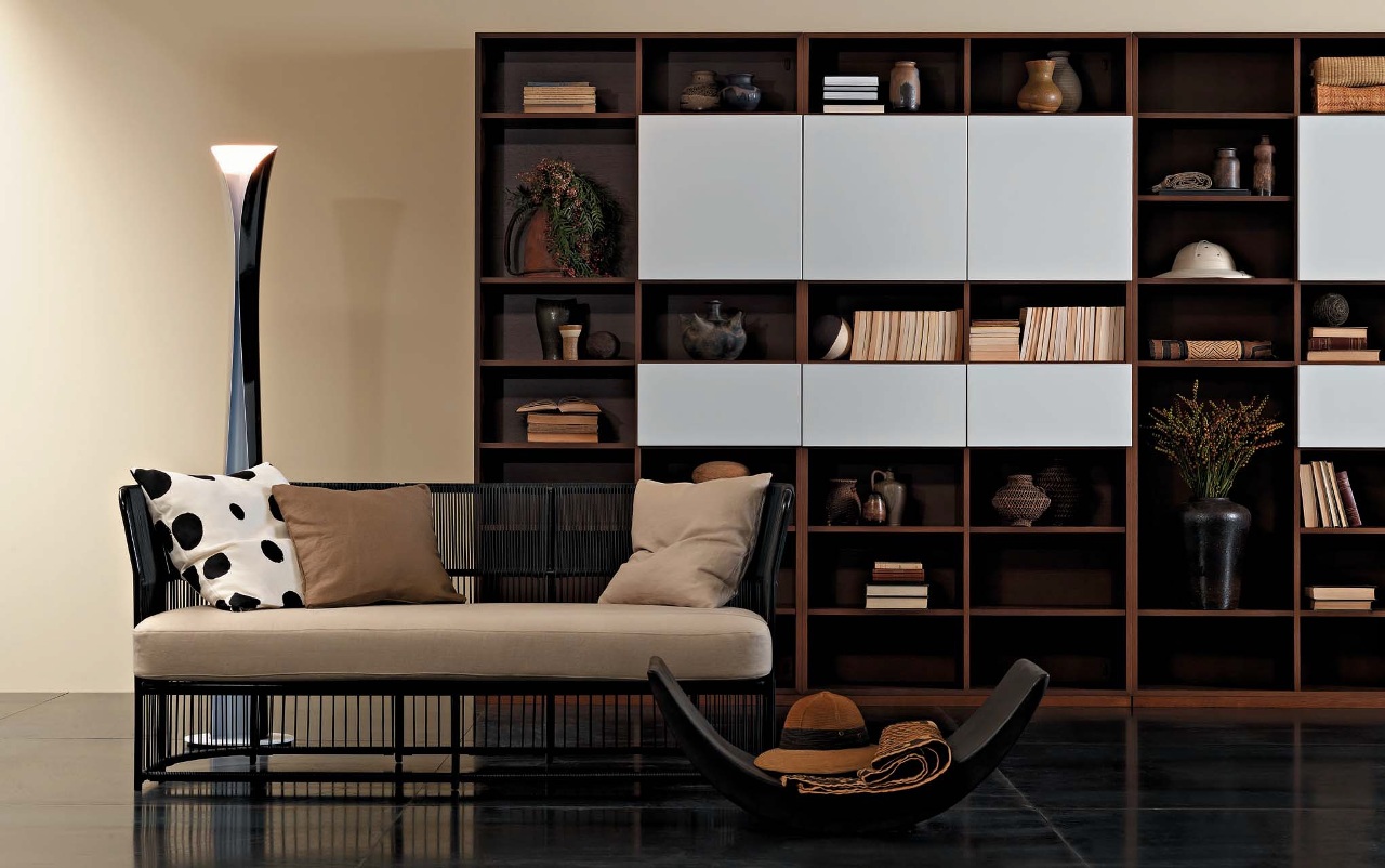 Стенка Scacco art.C#06_1 от магазина Piramida Interiors