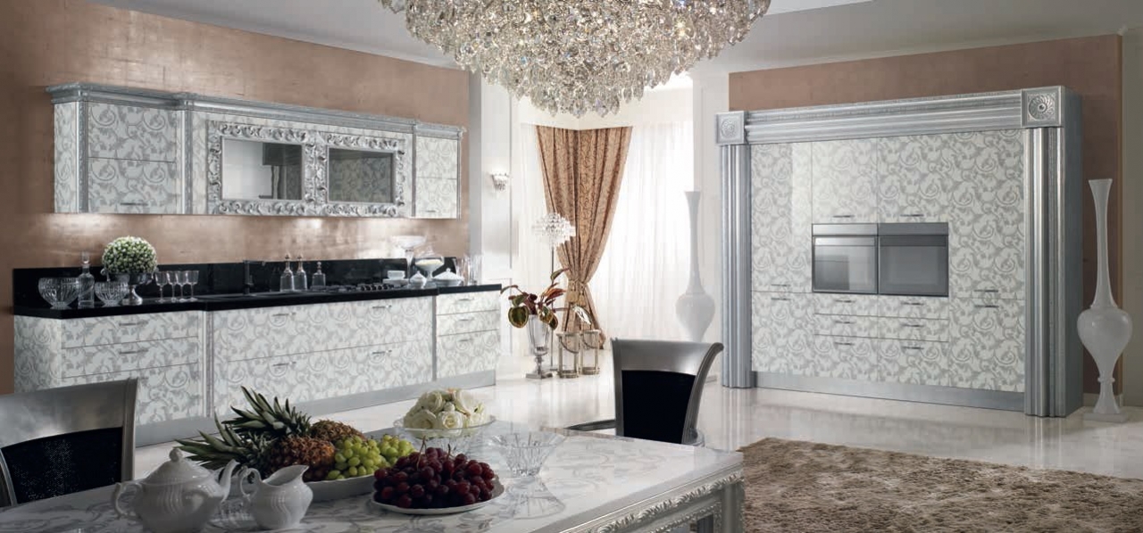 Кухня Luxury art.MAJESTIC_ARGENTO от магазина Piramida Interiors