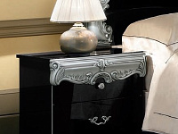 Прикроватная тумба Barocco Black art.098CMN.01NE